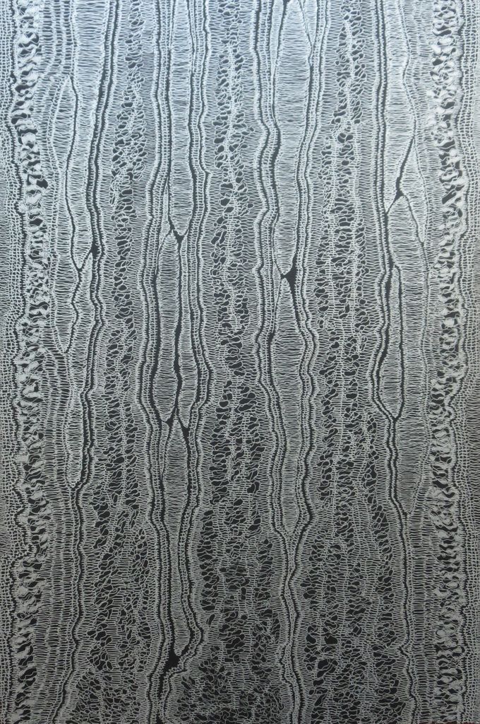 Title: Reflections 11
Medium: silver ink on board
Size: 30